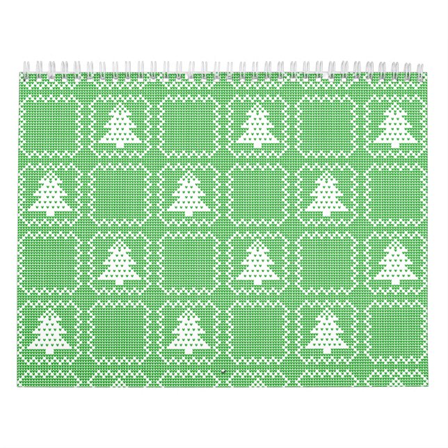 Gemütliches Weihnachtsbaum hässlich Pullover Schac Kalender (Titelbild)