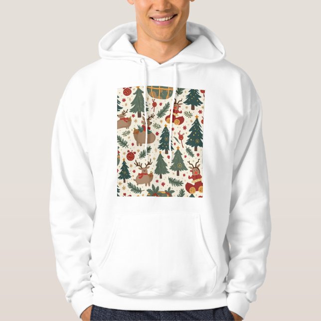 Gemütliches Weihnachtsgeschenk Sweatshirt (Vorderseite)