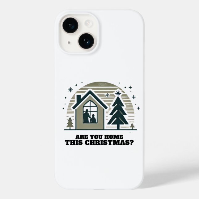 Gemütliches Weihnachtsgeschmack der Familie - Zuha Case-Mate iPhone 14 Hülle (Rückseite)