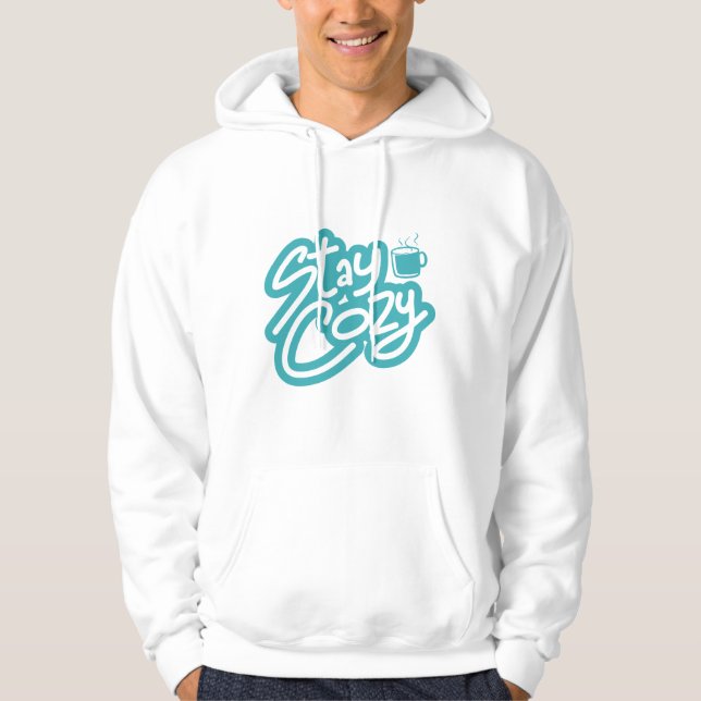 Gemütliches Winterangebot für den Herbst bleibe Hoodie (Vorderseite)
