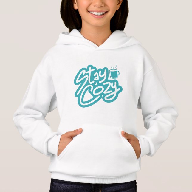 Gemütliches Winterangebot für den Herbst bleibe Hoodie (Vorderseite)