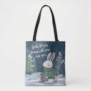 Gemütliches Winterlesebuch Tasche