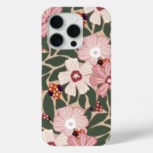Gemütliches Woodland Ladybugs & Wildblume Earthy C