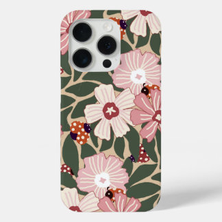 Gemütliches Woodland Ladybugs & Wildblume Earthy C Case-Mate iPhone Hülle