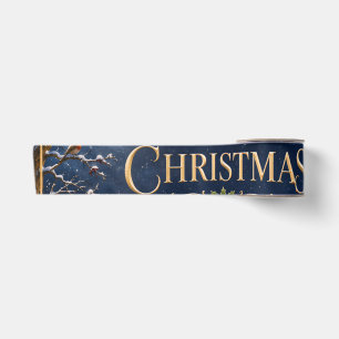 Gemütliches Zuhause zu Weihnachten, Elegantes vers Satinband