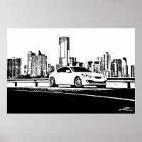 Gen Coupe City Scape