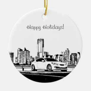 GEN-Coupé-Weihnachtsverzierungen Keramikornament