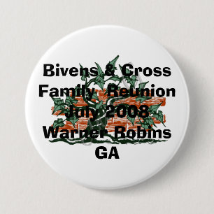 GEN-Emblem, Bivens u. CrossFamily ReunionJuly 2… Button