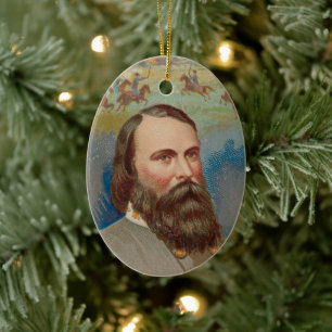 Gen. James Longstreet Keramik Ornament