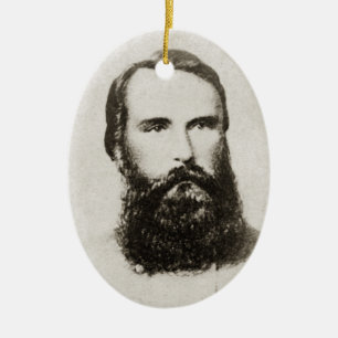 Gen. James Longstreet Keramik Ornament