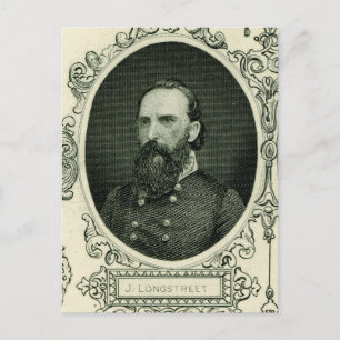 Gen. James Longstreet Postkarte