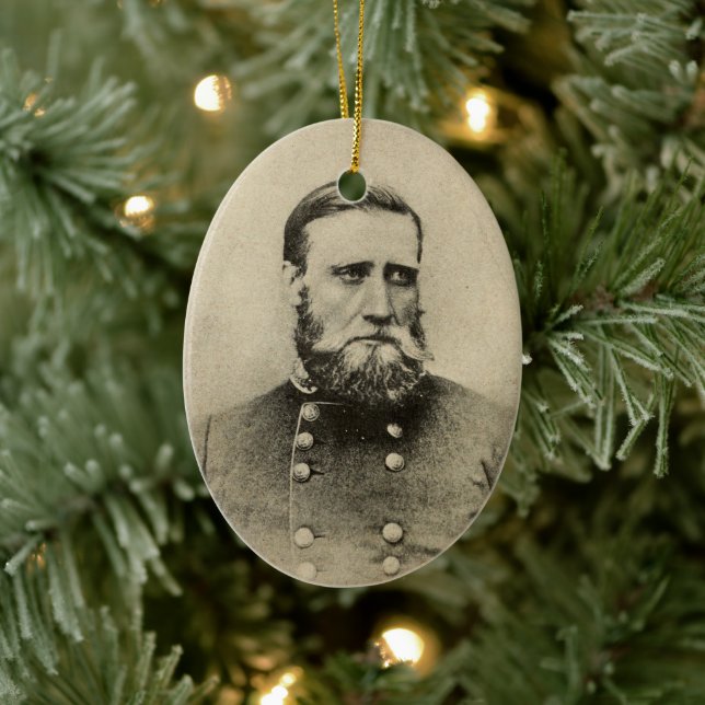Gen. John Bell Hood Keramik Ornament (Baum)