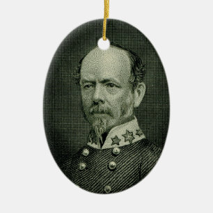 Gen. Joseph E. Johnston Keramik Ornament