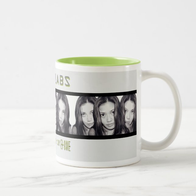 GEN-LABRADORE Klon-Tasse Zweifarbige Tasse (Rechts)