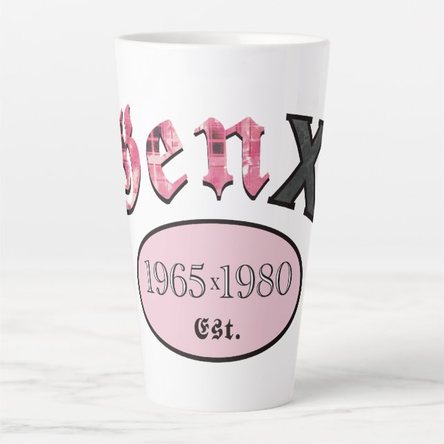 Gen X 1965-1980 Milchtasse (Vorderseite)