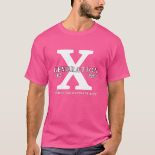 GEN X auf Schlammwasser und Vernachlässigung T-Shirt