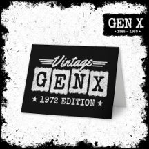 Gen X Generation Gen Xer Geboren 1972 Gen X Geburt