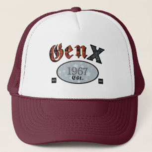 Gen X (Generation X Jahr 1967) Truckerkappe