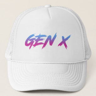 Gen X Generation X Retro Vintag Truckerkappe