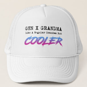 Gen X Oma wie ein normales Oma, aber Cooler Truckerkappe