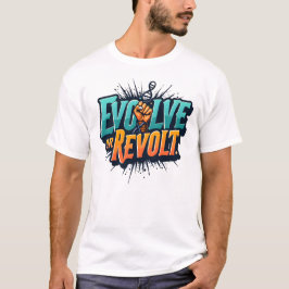 Gen Z Evolve oder Revolt - Bold Patriotic Statemen T-Shirt