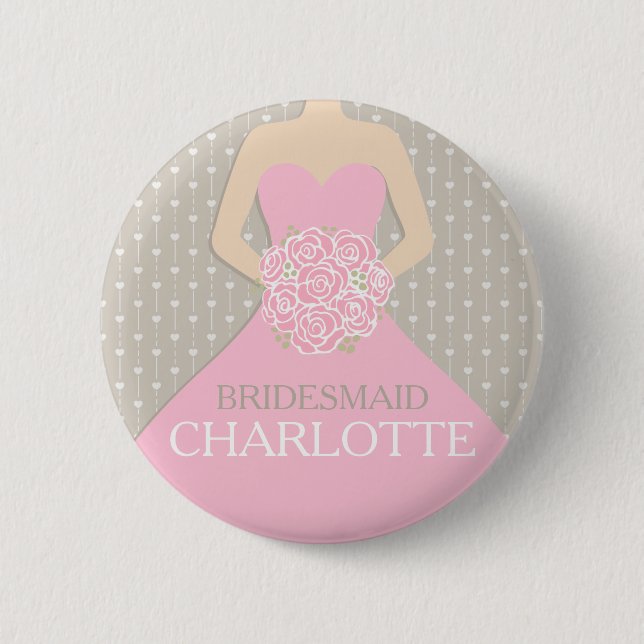 Genannter wedding Buttonknopf des Button (Vorderseite)