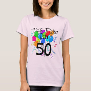 Genau, ich bin 50 - Geburtstag T-Shirt