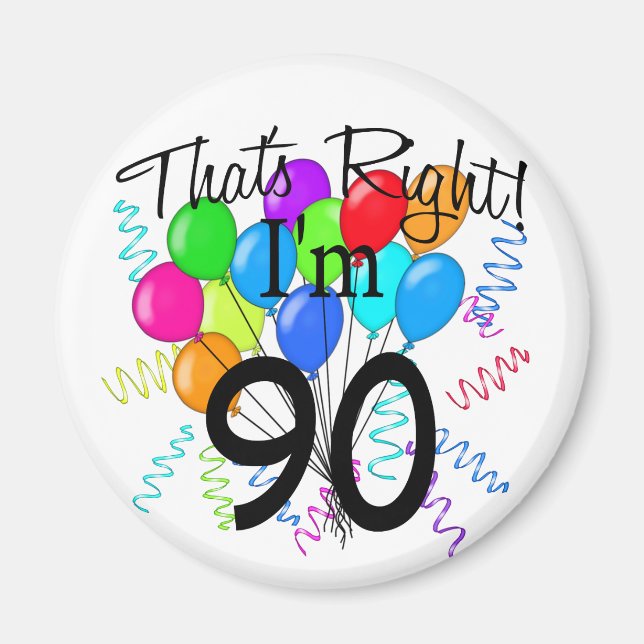 Genau, ich bin 90 magnet (Vorne)