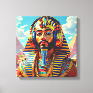 GENAU WIE PHARAOH TUT 4 LEINWANDDRUCK