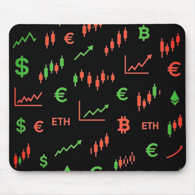 Genaue Börsenmatte Mousepad (Vorne)