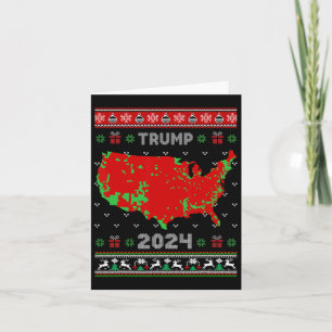 Genaue Karte der Wahlergebnisse 2024 Ugly Sweater
