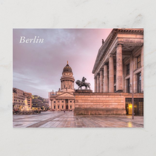 Gendarmenmarkt Berlin Postkarte (Vorderseite)