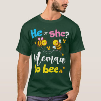 Gender-Enthüllung, dass er oder sie sich an rosa o T-Shirt