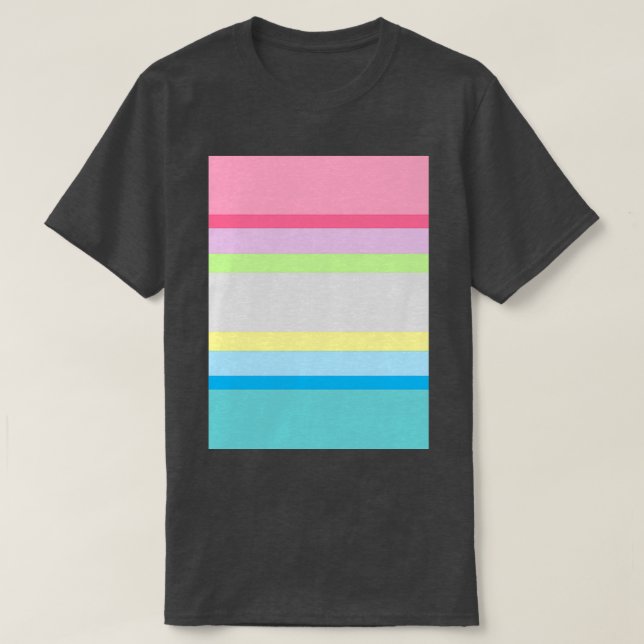 Gender Questioning Flag T-Shirt (Design vorne)