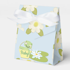 Gender Reveal Duwer Fevor Box W/Baby Frog Geschenkschachtel