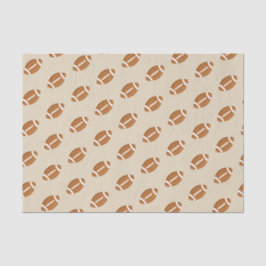 Gender Reveal Football Baby Boy Shower Touchdown Seidenpapier