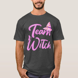 Gender Reveal Halloween Team Hexe T - Shirt