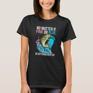 Gender Reveal Party For Fishing _3 T-Shirt