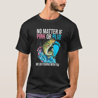 Gender Reveal Party For Fishing _3 T-Shirt