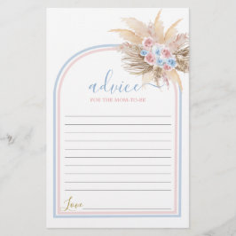 Gender ReveaPampas Grass Ratschläge für die Mama a