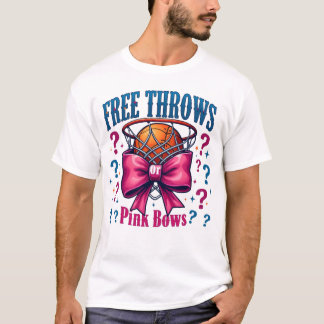 Gender-Übersicht über Freie Throws oder rosa Bows T-Shirt