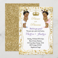 Genderdarstellung des Afrikanischen Prinzen oder P