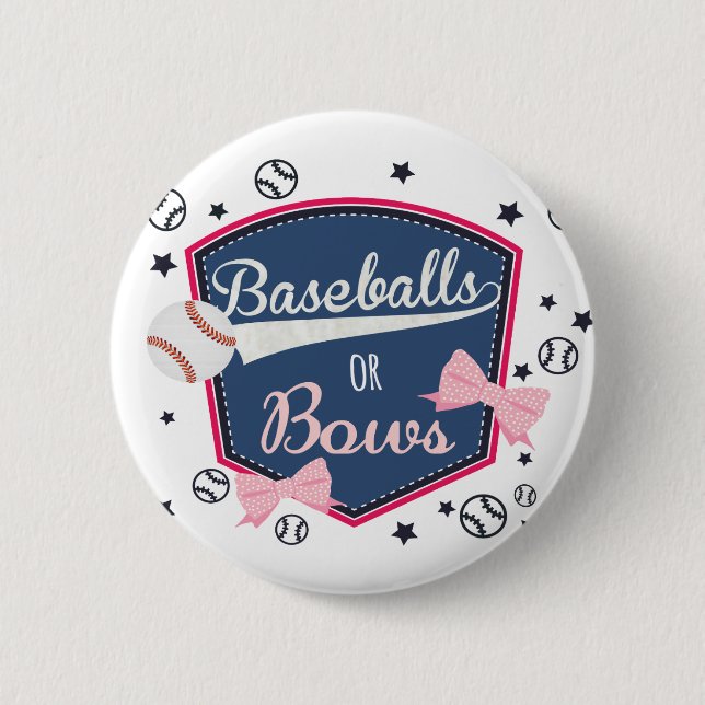 Genderdarstellung im Baseball oder bei Missbildung Button (Vorderseite)