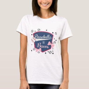 Genderdarstellung im Baseball oder bei Missbildung T-Shirt
