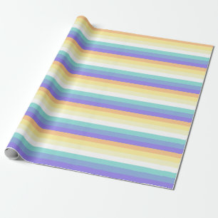 Genderfaun Pride Flag Geschenkpapier