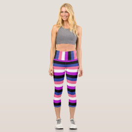 Genderfluid-Flag Capris
