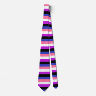 Genderfluid-Flag Krawatte