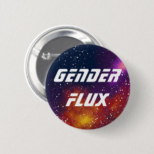 Genderflux Anpassbare Galaxy-Identität Button