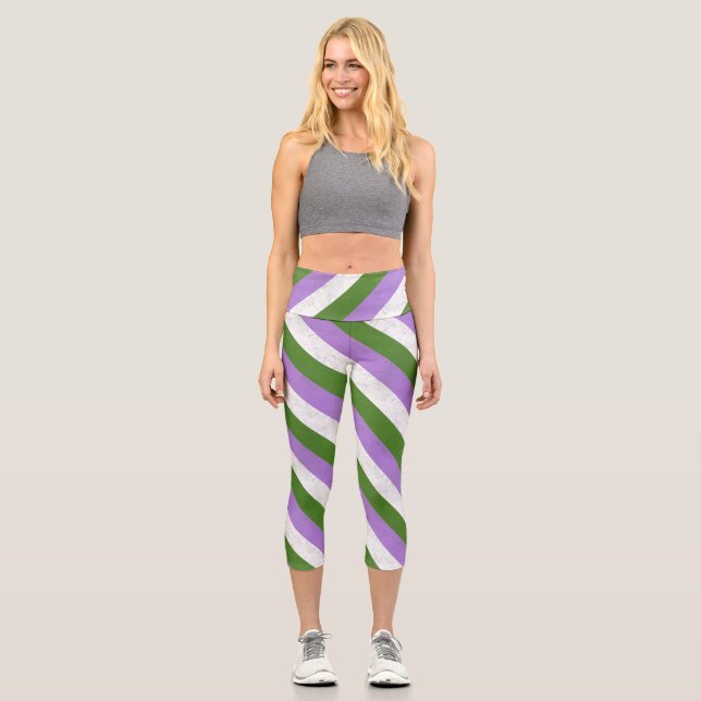 Genderqueer Capri Leggings (Vorderseite)