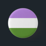 genderqueer Flagge Button<br><div class="desc">xoxo.</div>